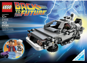 Lego-DeLorean