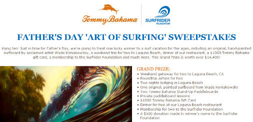 Tommy-Bahama-Sweepstakes