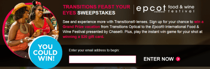 Transitions-Sweepstakes