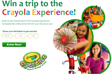 Crayola-Sweepstakes