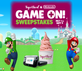 Yogurtland-Sweepstakes